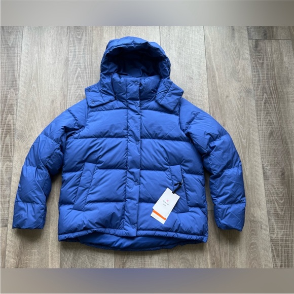 Lululemon Wunder Puff Jacket in Psychic Blue Size 12